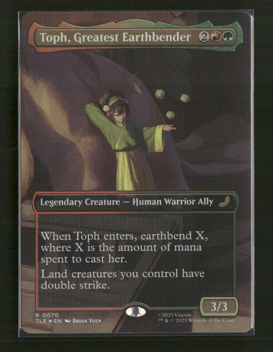 The Last Airbender: Eternal-Legal Toph, Greatest Earthbender (Borderless) #70