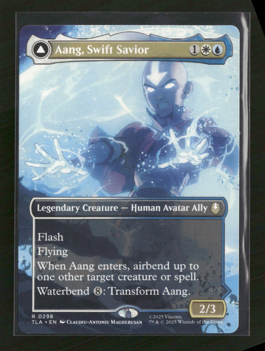 Avatar: The Last Airbender Aang, Swift Savior (0298) (Borderless) #298