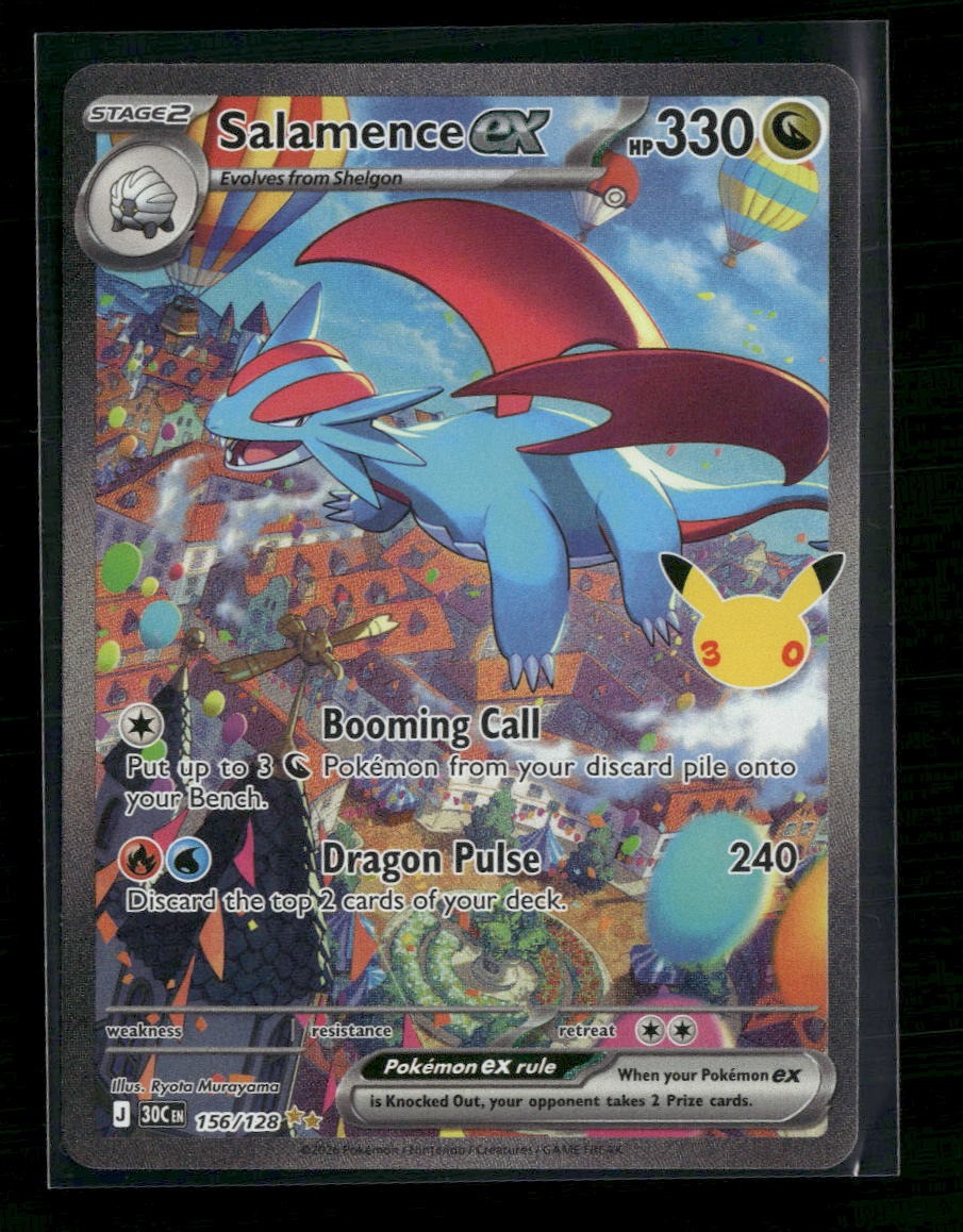 ME: 30th Celebration Salamence ex #156/128