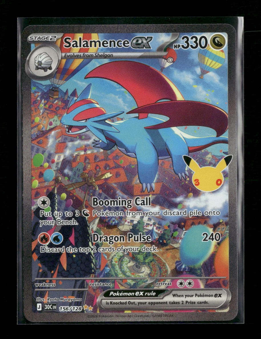 ME: 30th Celebration Salamence ex #156/128