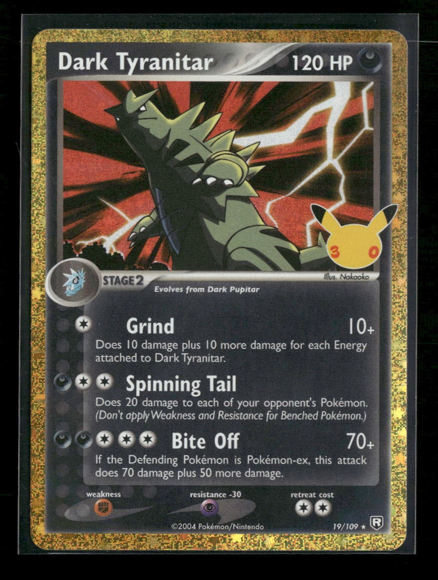 ME: 30th Celebration Classic Collection Dark Tyranitar #19/109