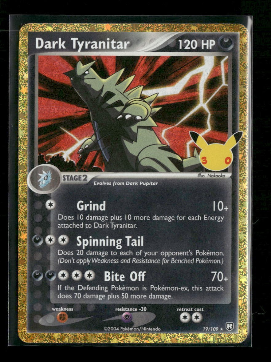 ME: 30th Celebration Classic Collection Dark Tyranitar #19/109