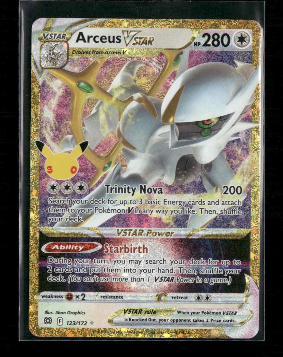 ME: 30th Celebration Classic Collection Arceus VSTAR #123/172