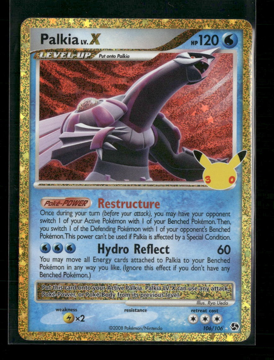 ME: 30th Celebration Classic Collection Palkia LV.X #106/106