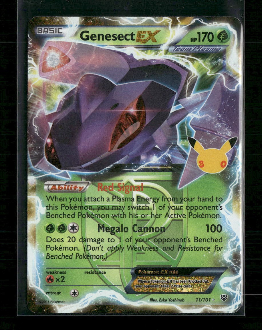 ME: 30th Celebration Classic Collection Genesect EX (Team Plasma) #11/101