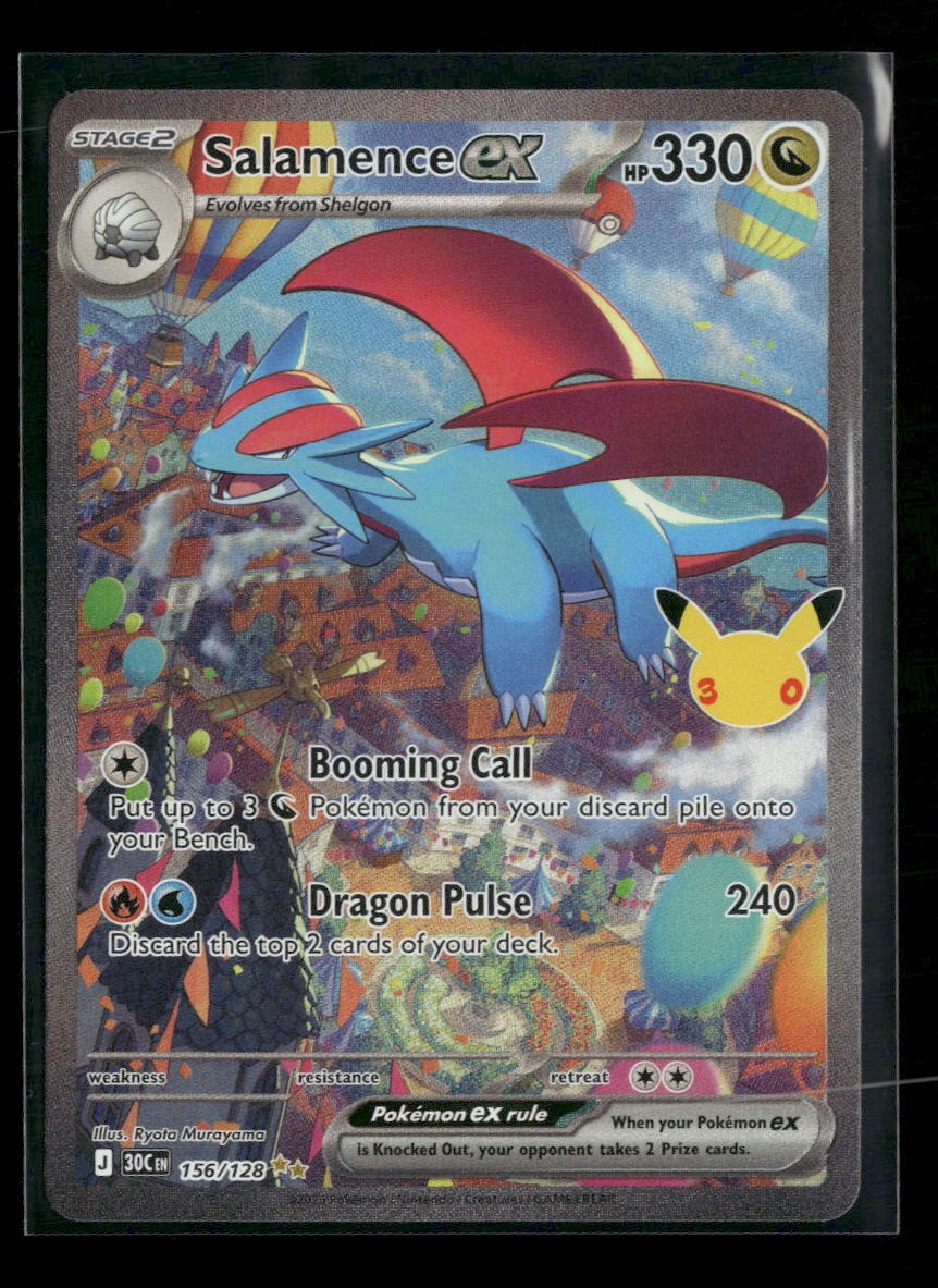 ME: 30th Celebration Salamence ex #156/128