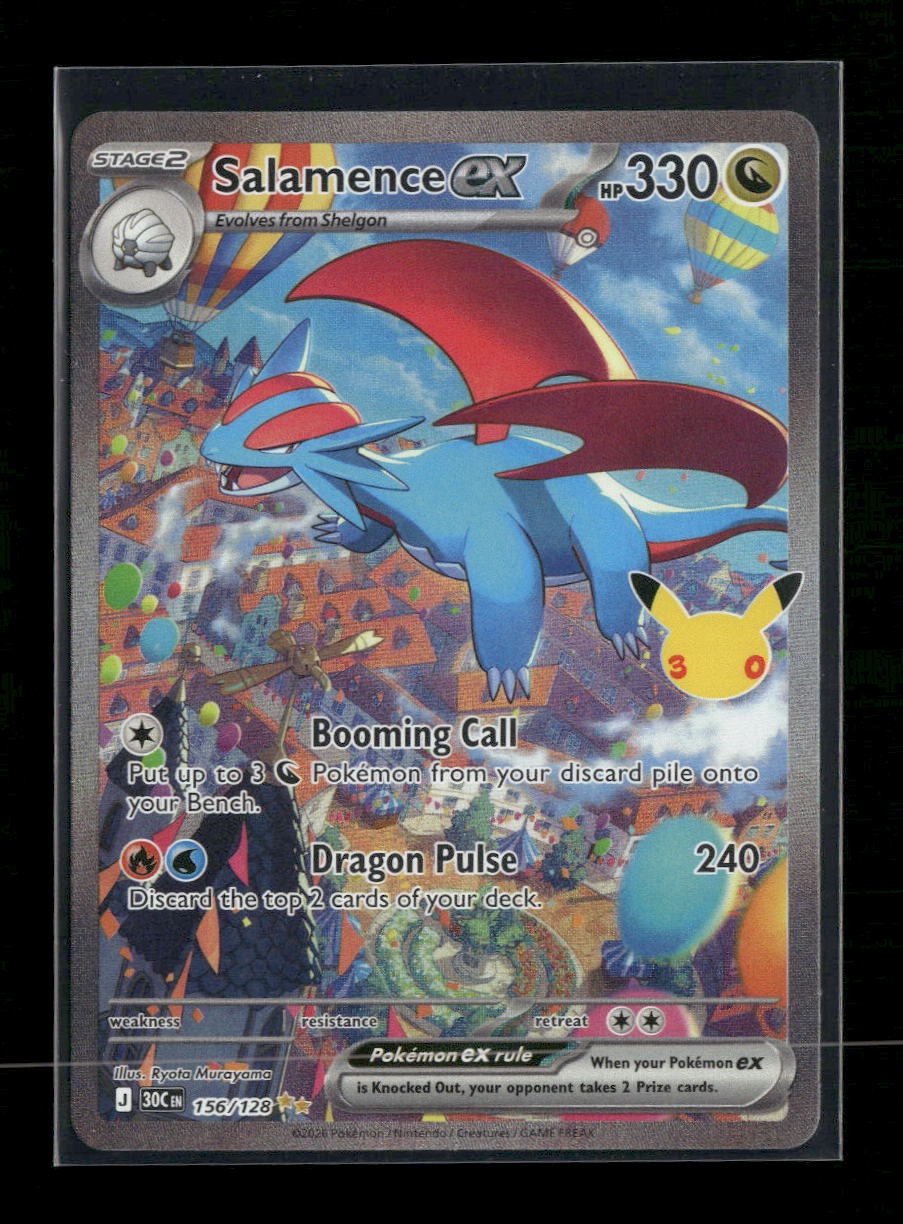 ME: 30th Celebration Salamence ex #156/128