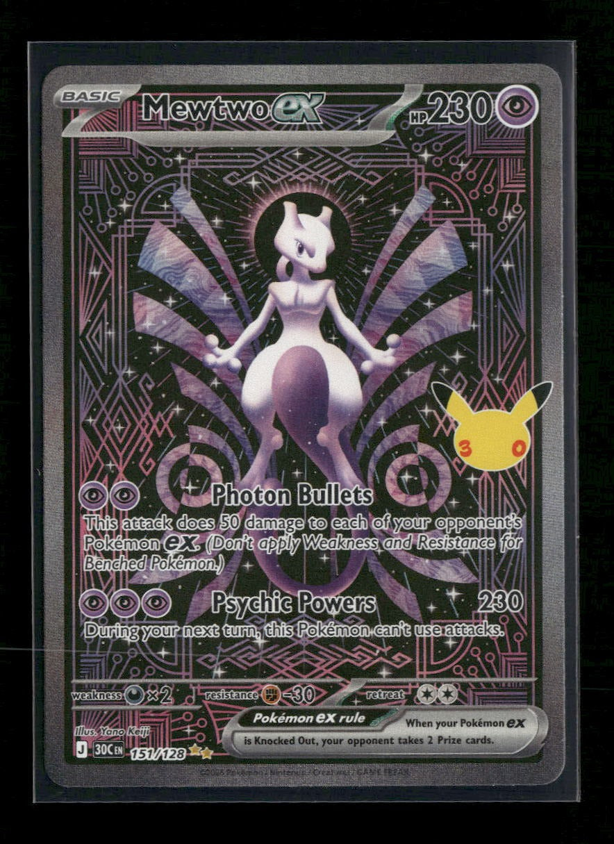 ME: 30th Celebration Mewtwo ex #151/128