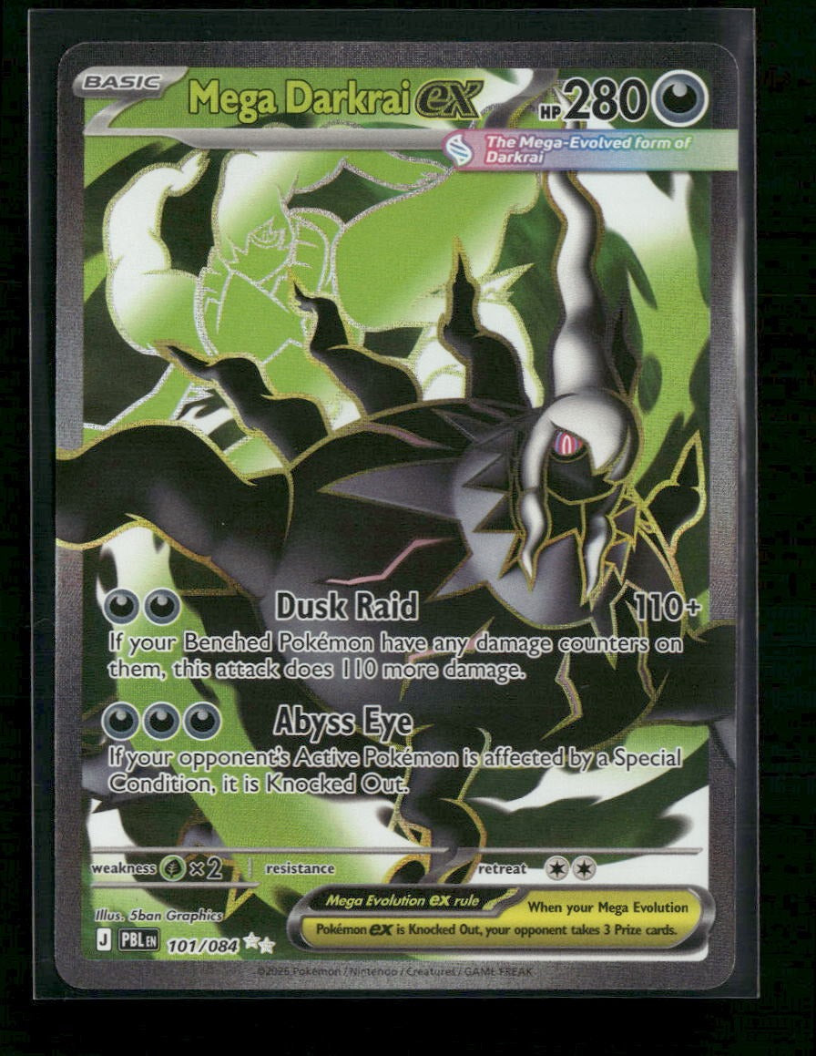 ME05: Pitch Black Mega Darkrai ex #101/084