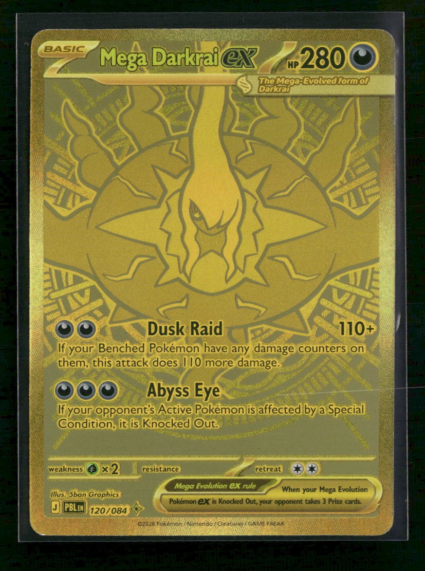 ME05: Pitch Black Mega Darkrai ex #120/084