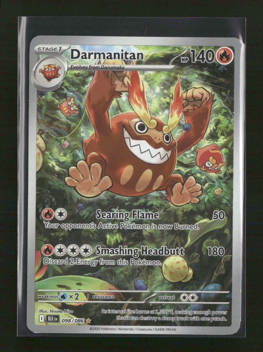 SV: Black Bolt Darmanitan #098/086