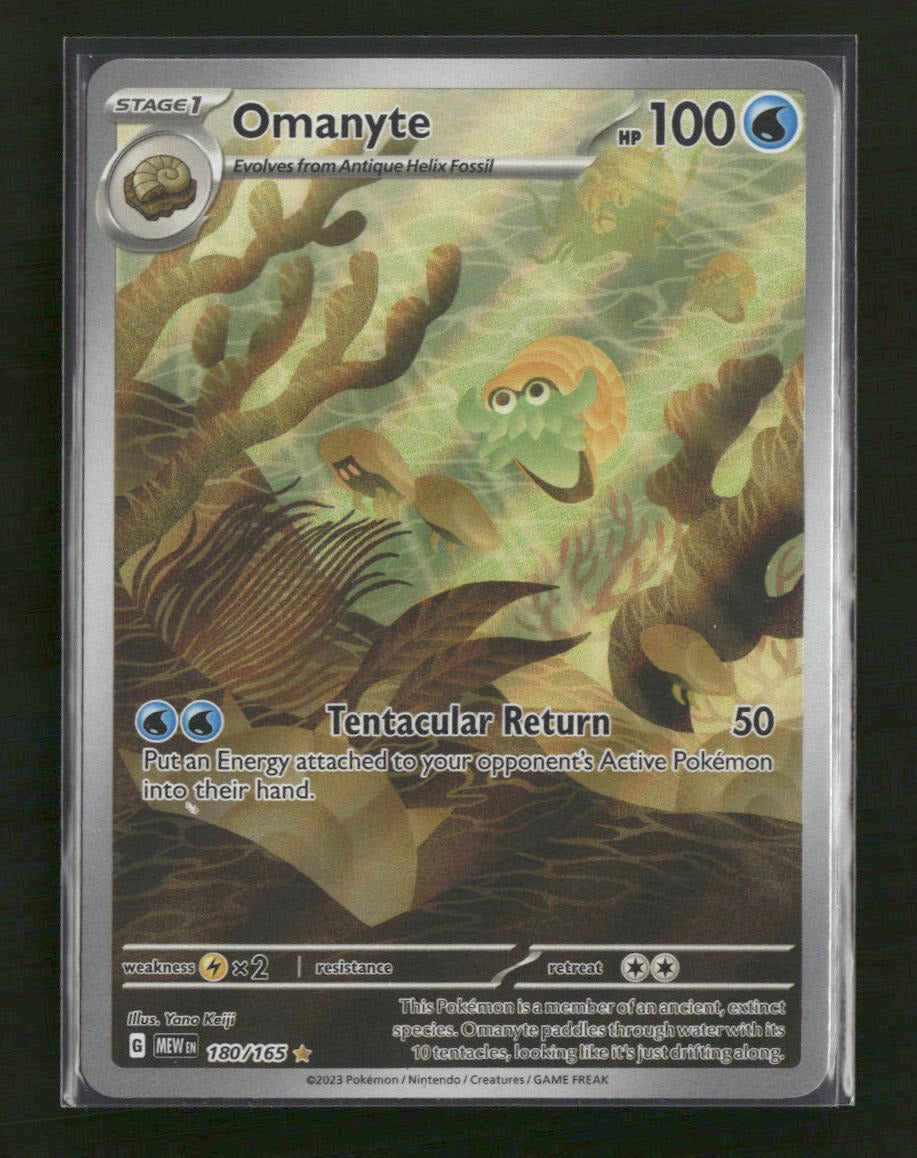 SV: Scarlet & Violet 151 Omanyte #180/165