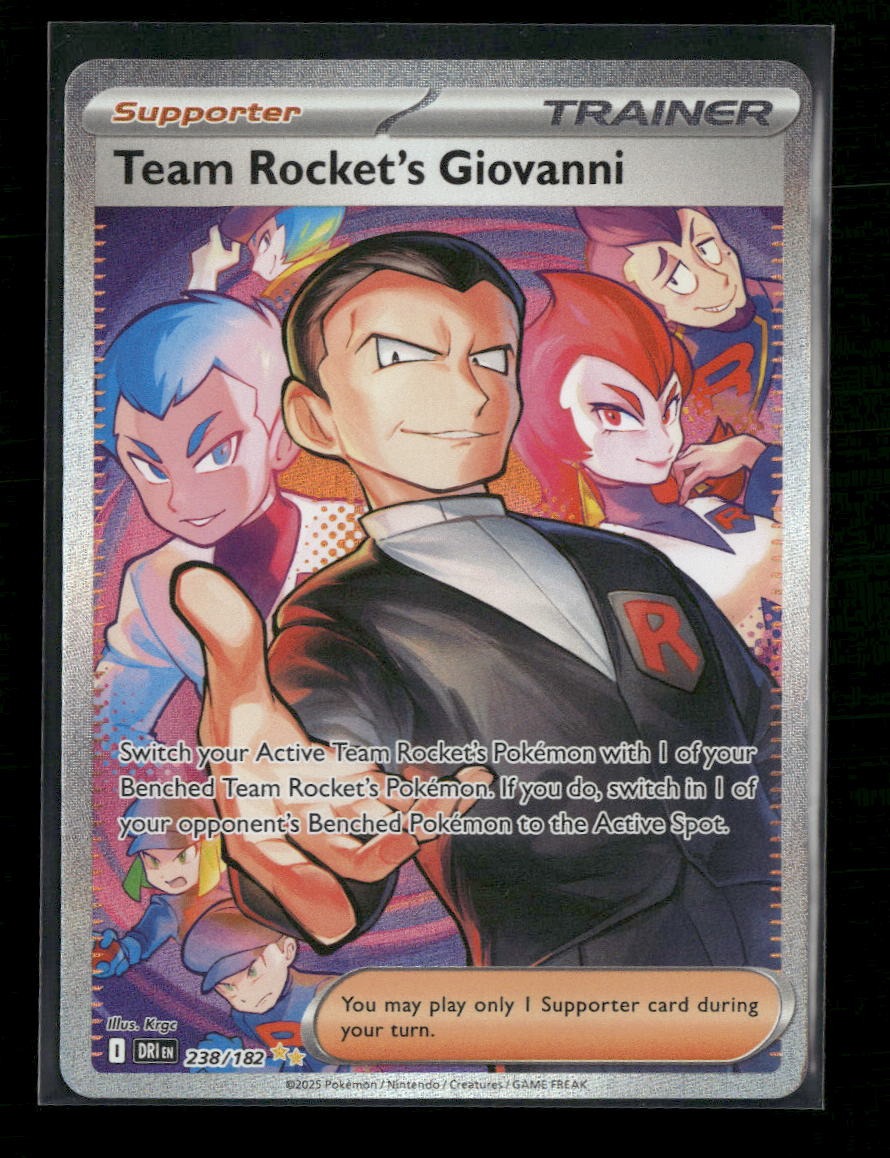 SV10: Destined Rivals Team Rocket's Giovanni #238/182
