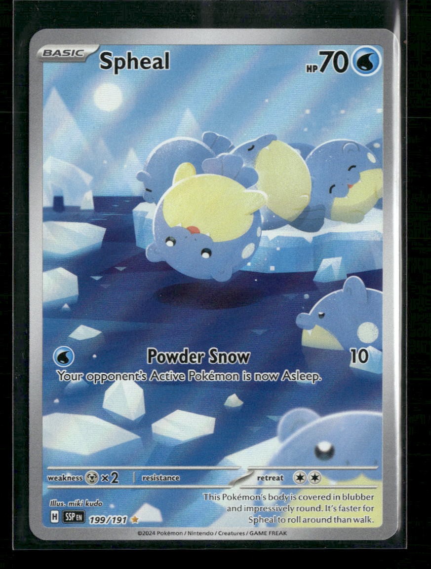 SV08: Surging Sparks Spheal #199/191