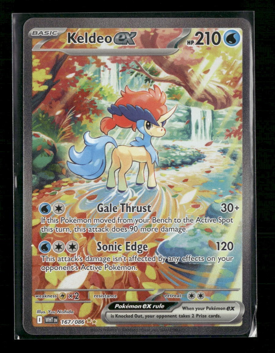 SV: White Flare Keldeo ex #167/086