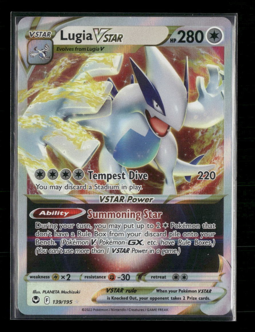SWSH12: Silver Tempest Lugia VSTAR #139/195