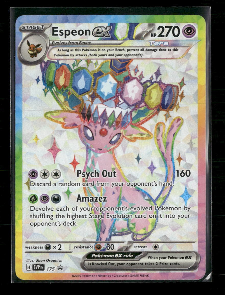 SV: Scarlet & Violet Promo Cards Espeon ex #175