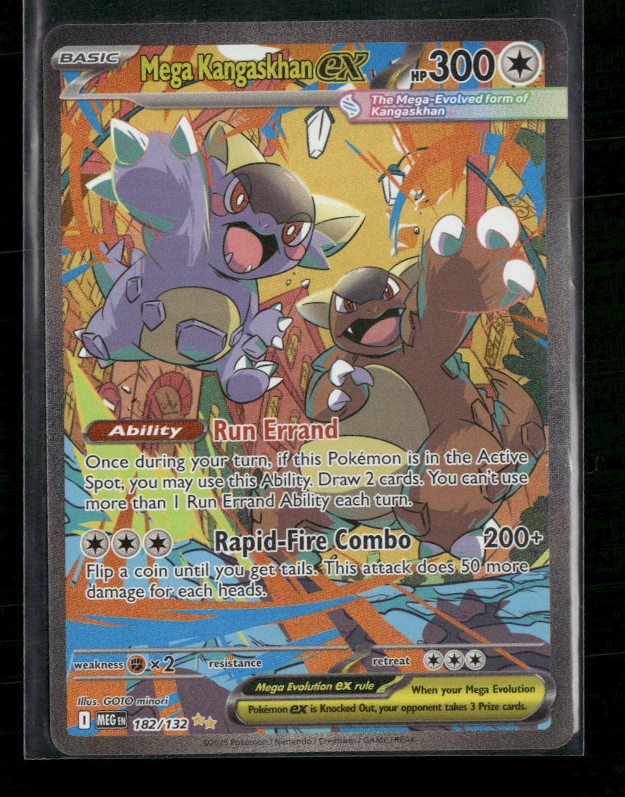 ME01: Mega Evolution Mega Kangaskhan ex #182/132