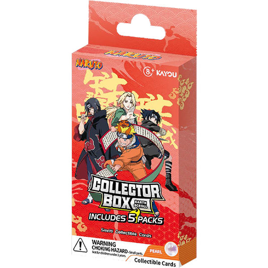 Kayou Naruto Smriti Earth Scroll Series 2 Pearl Collector Box with 5 packs, English North American edition
