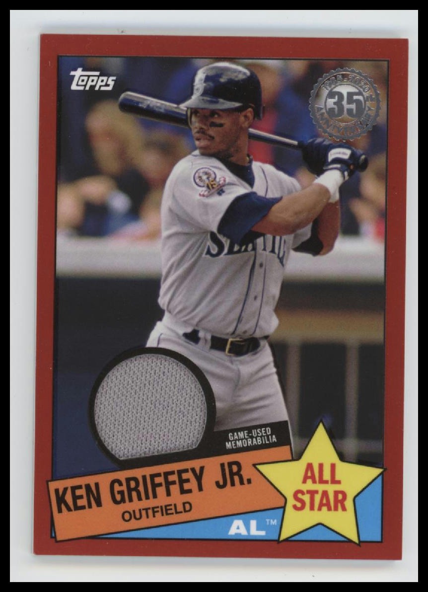 2020 Topps 35th Anniversary All-Stars Auto Red Ken Griffey Jr. #/25 #85ASA-KGJ
