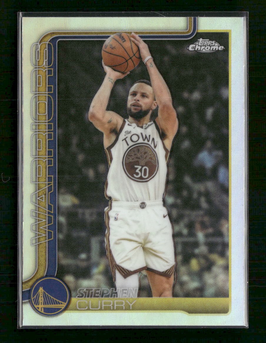 2025-26 Topps Chrome Update Refractor Stephen Curry #14