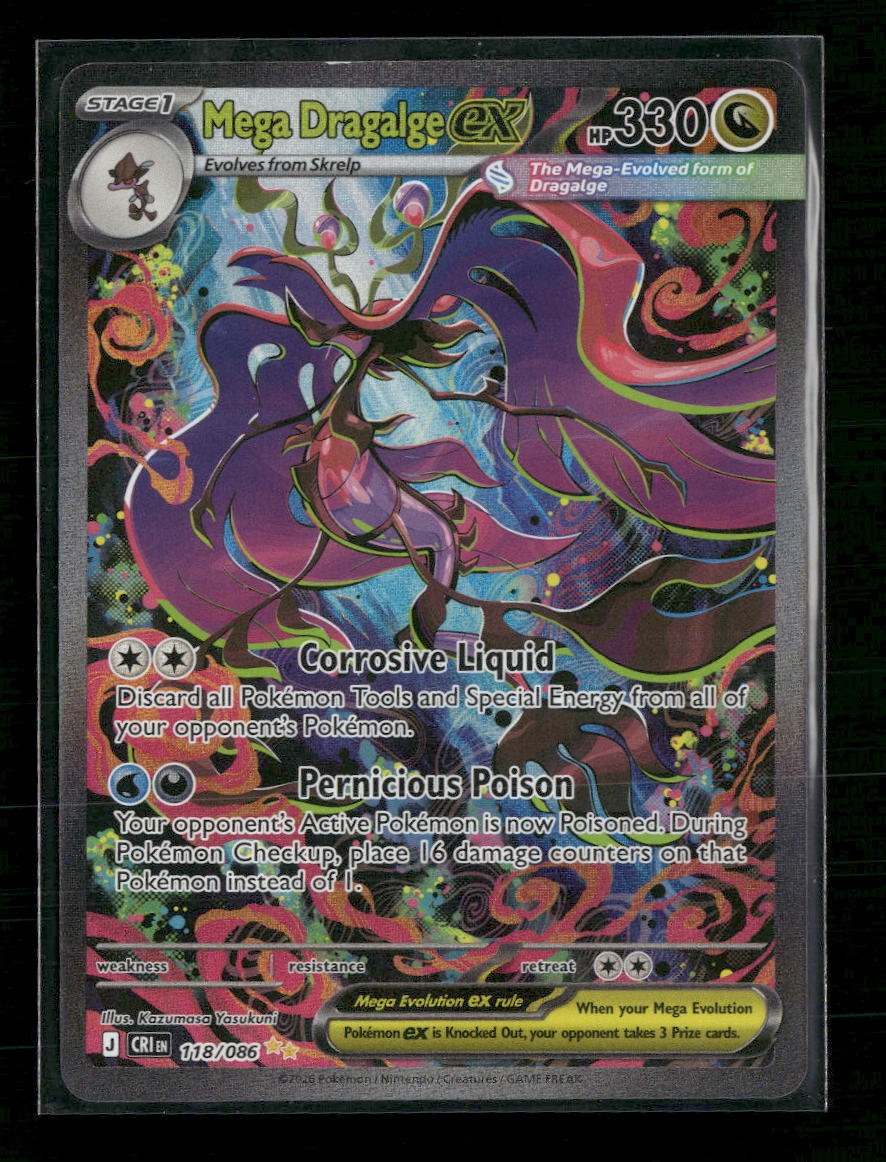 ME04: Chaos Rising Mega Dragalge ex #118/086
