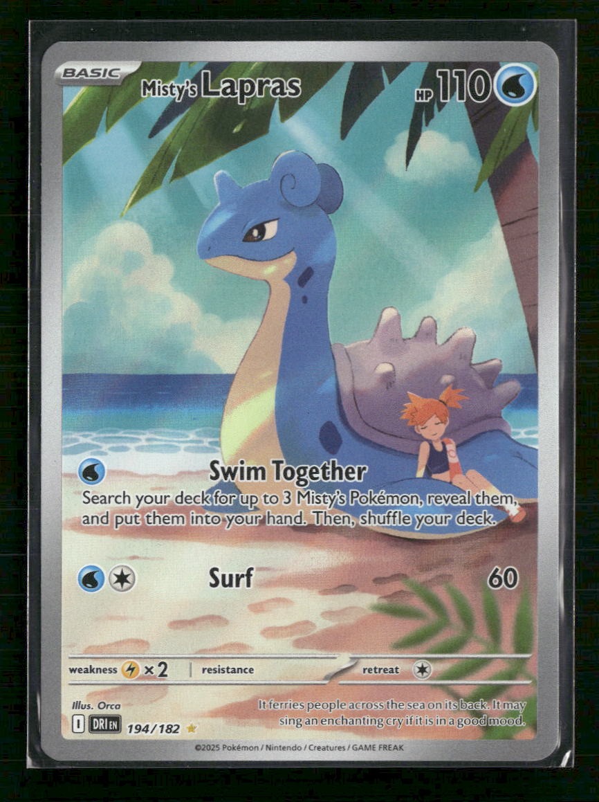 SV10: Destined Rivals Misty's Lapras #194/182