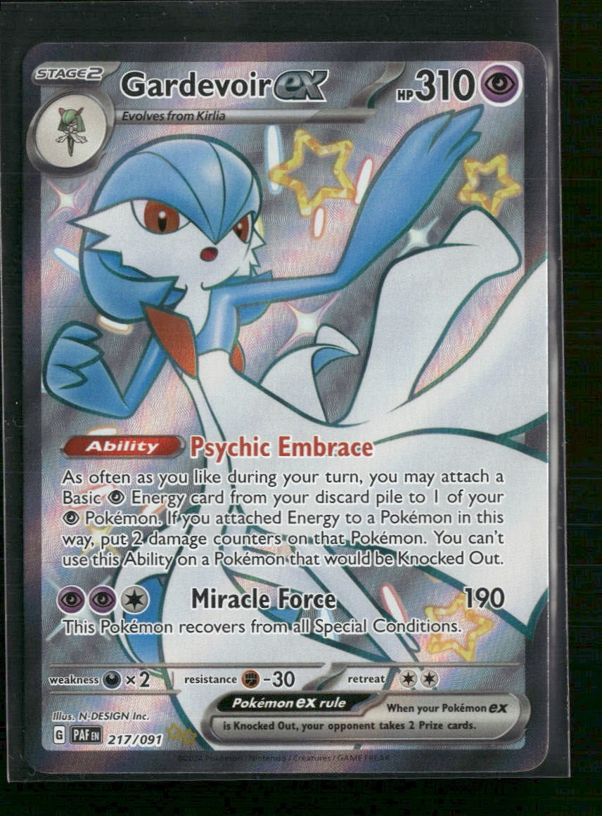 SV: Paldean Fates Gardevoir ex #217/091
