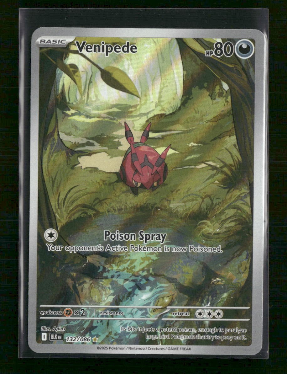 SV: Black Bolt Venipede #132/086