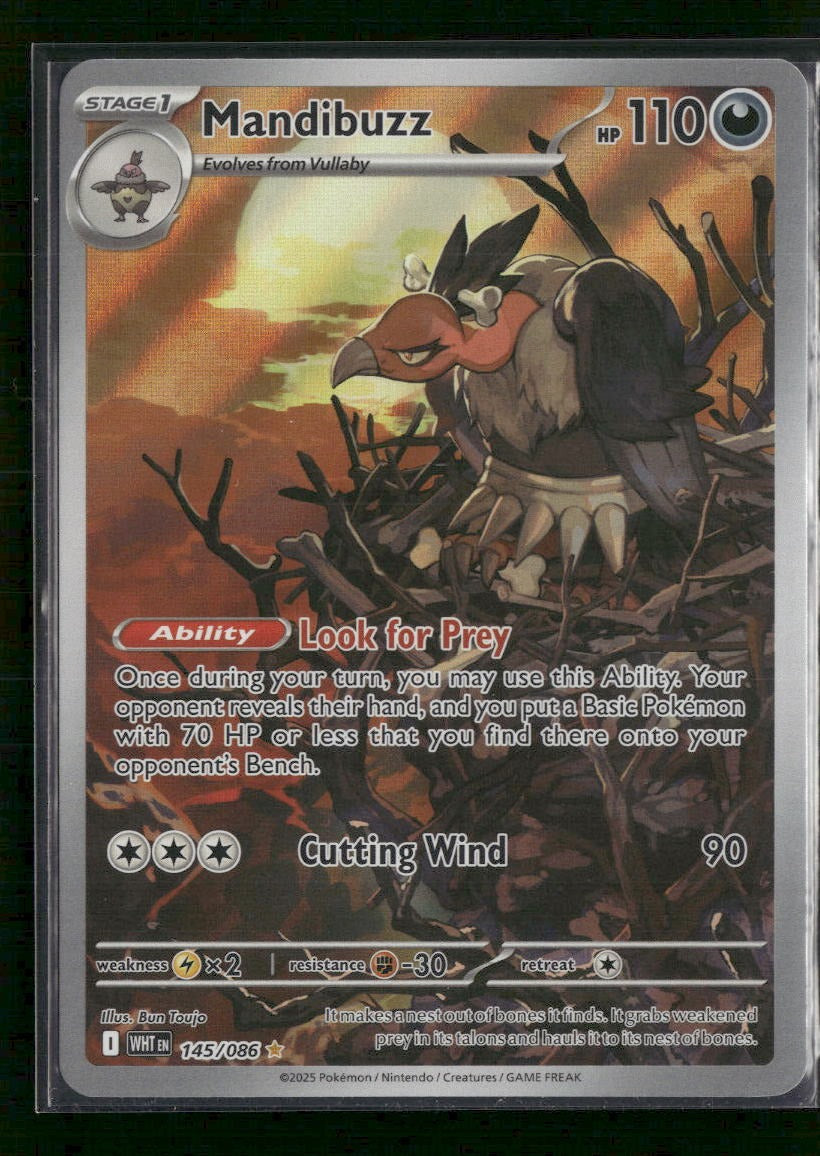 SV: White Flare Mandibuzz #145/086
