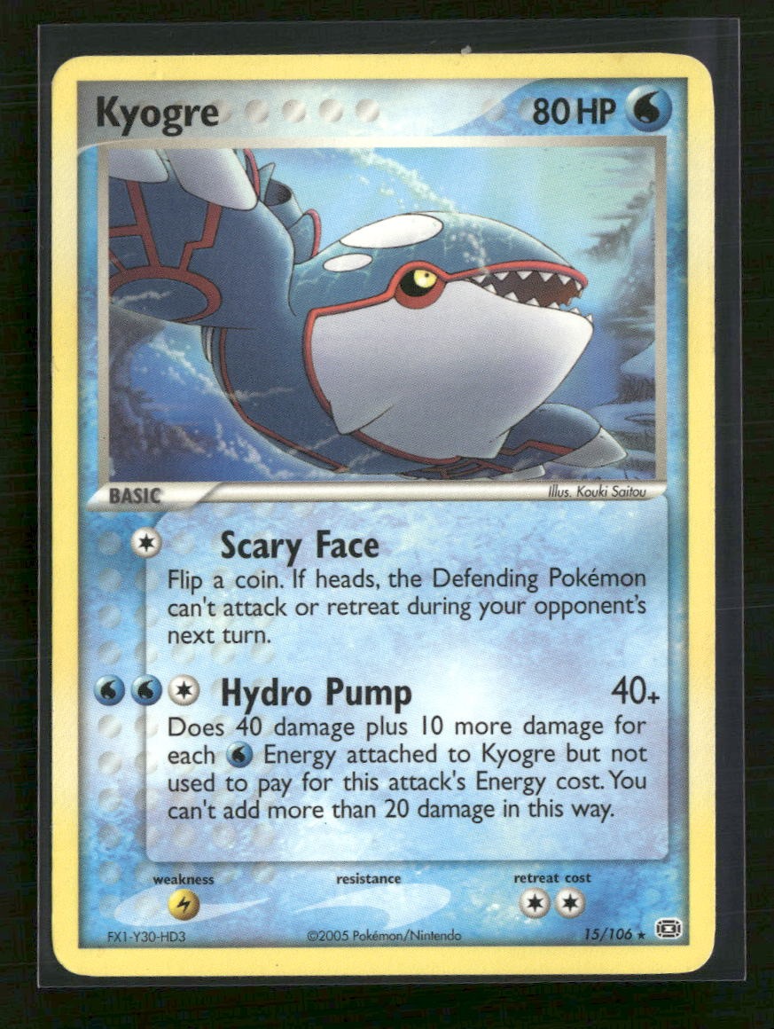 Emerald Kyogre #15/106