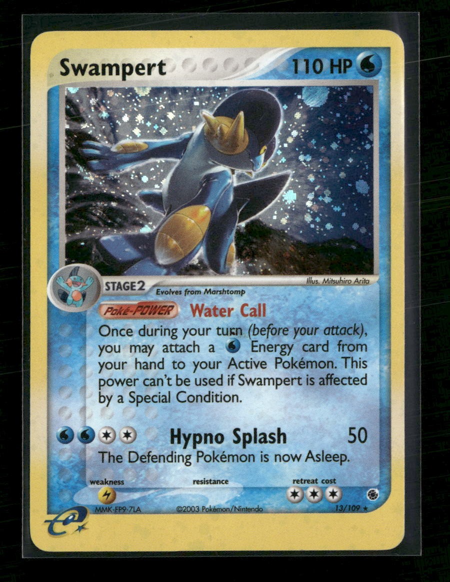 Ruby and Sapphire Swampert #13/109
