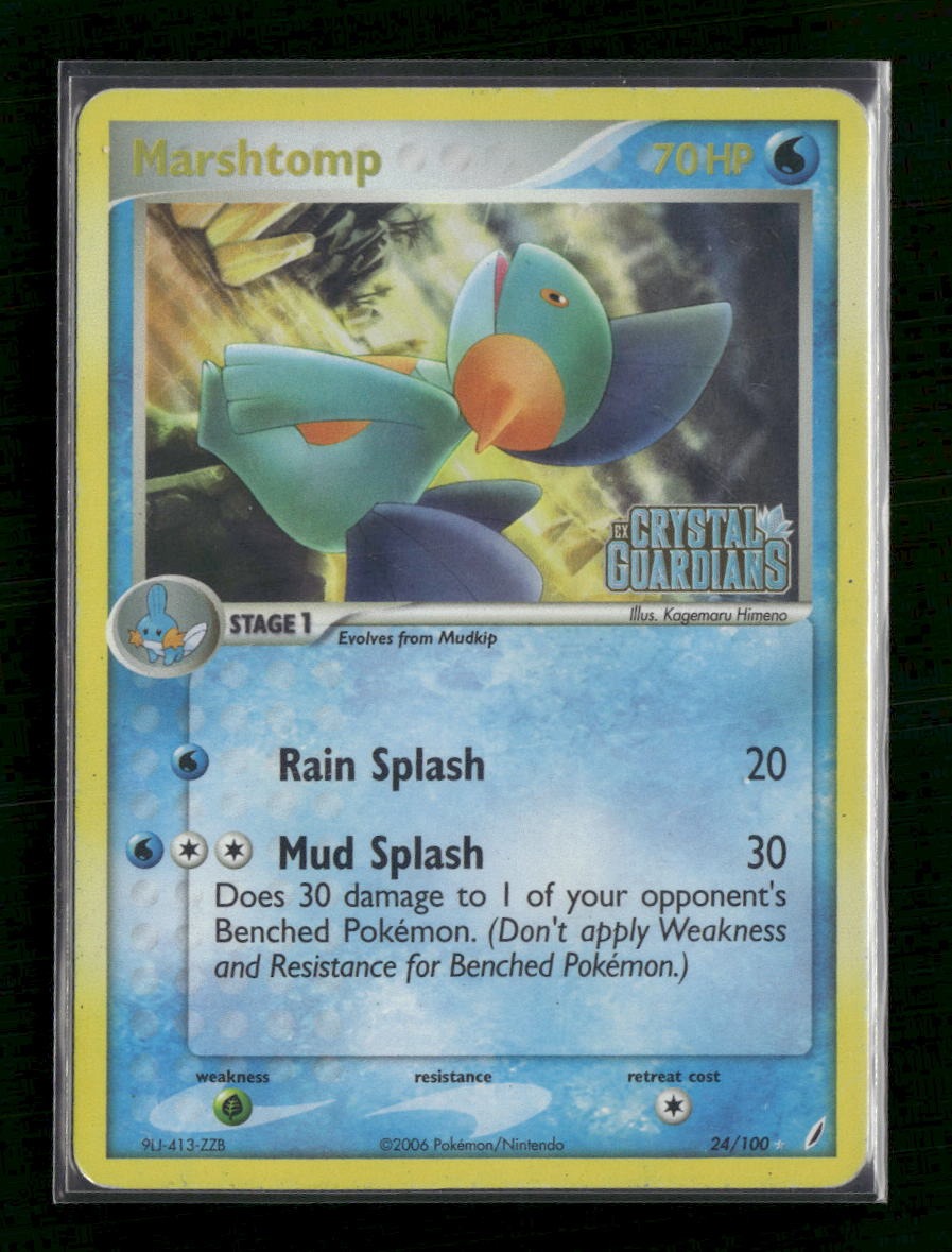 Crystal Guardians Marshtomp Reverse Holo #24/100
