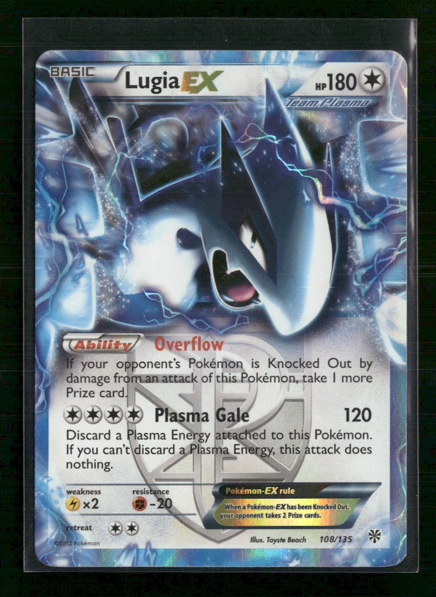 Plasma Storm Lugia EX (Team Plasma) #108/135