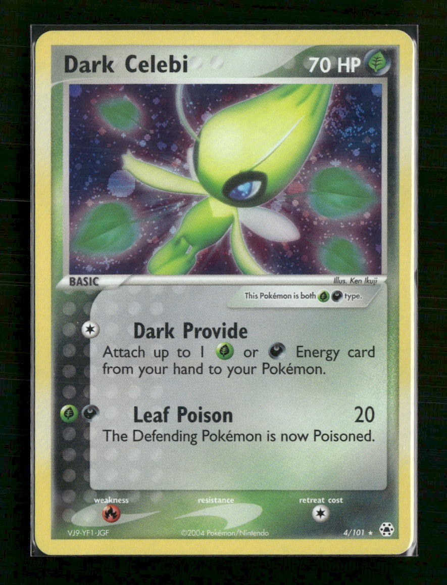 EX Hidden Legends Dark Celebi #4/101
