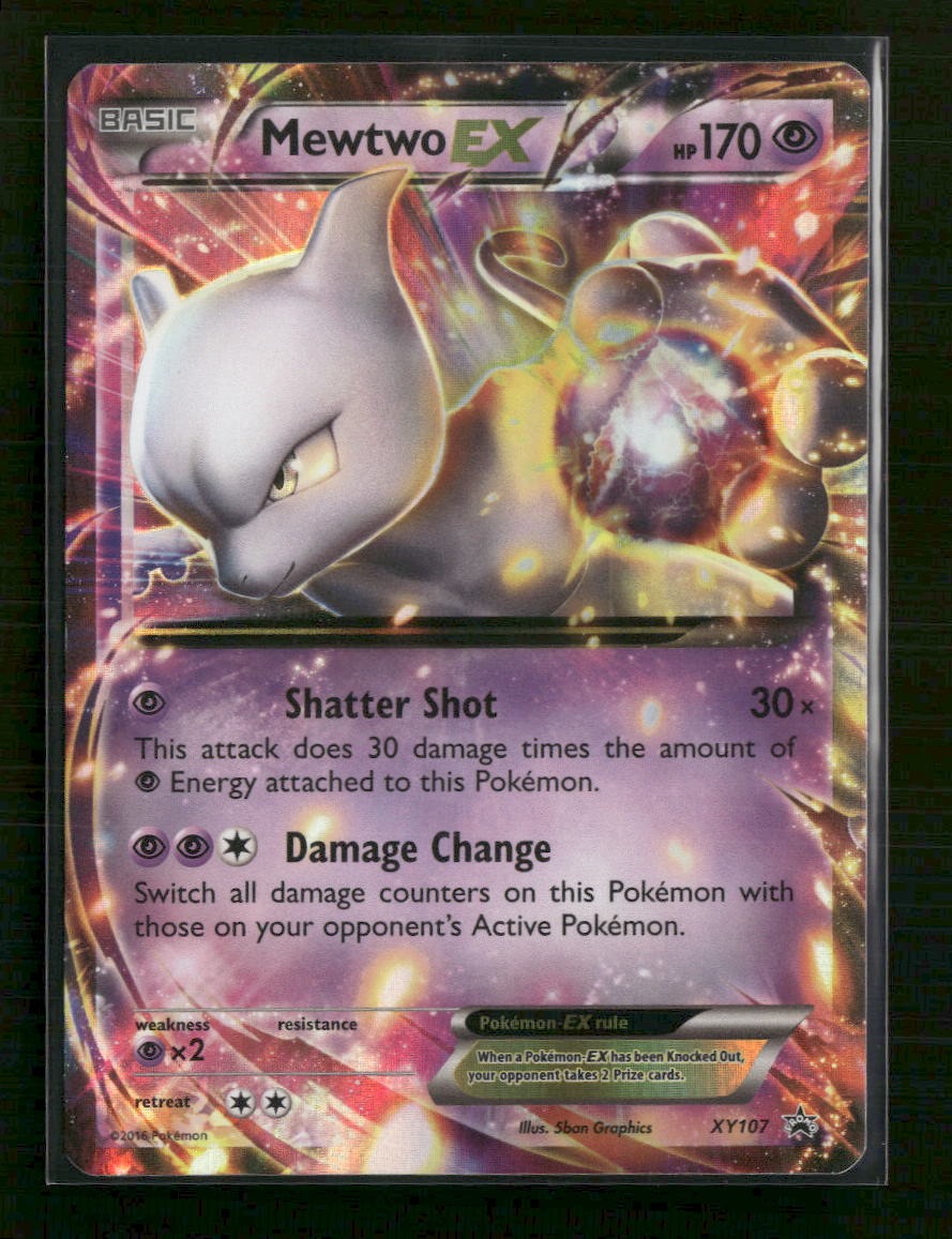 XY Promos Mewtwo EX #XY107