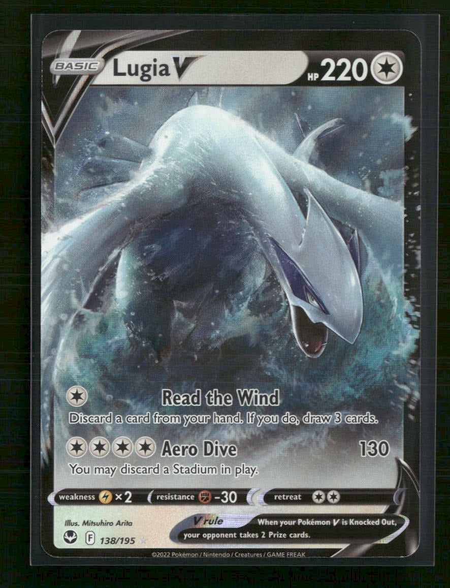 SWSH12: Silver Tempest Lugia V #138/195