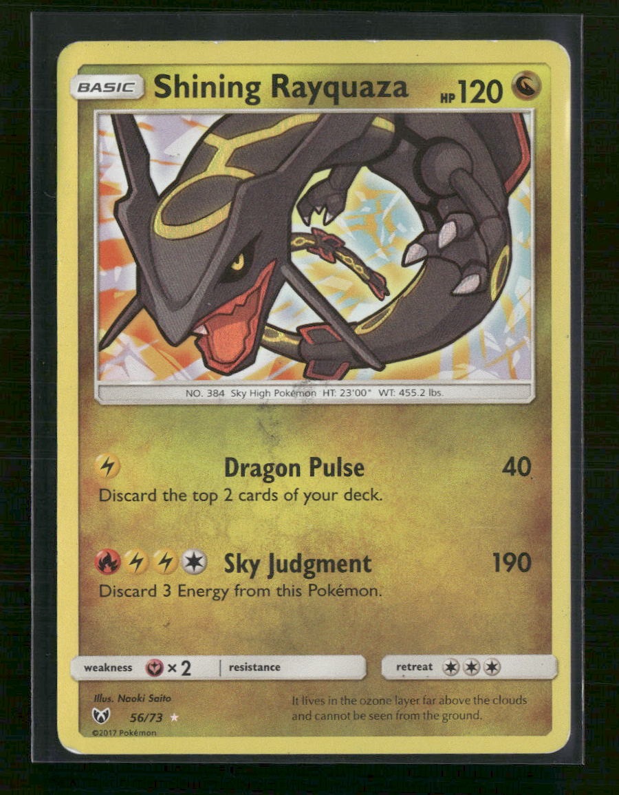 Shining Legends Shining Rayquaza #56/73