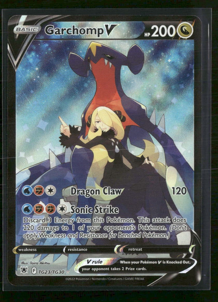 SWSH10: Astral Radiance Trainer Gallery Garchomp V #TG23/TG30
