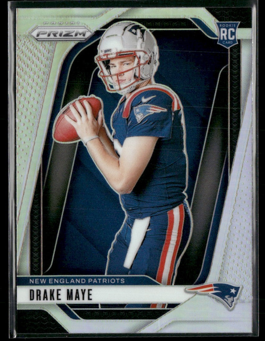 2024 Panini Prizm Rookie Variations Silver Prizm Drake Maye #12