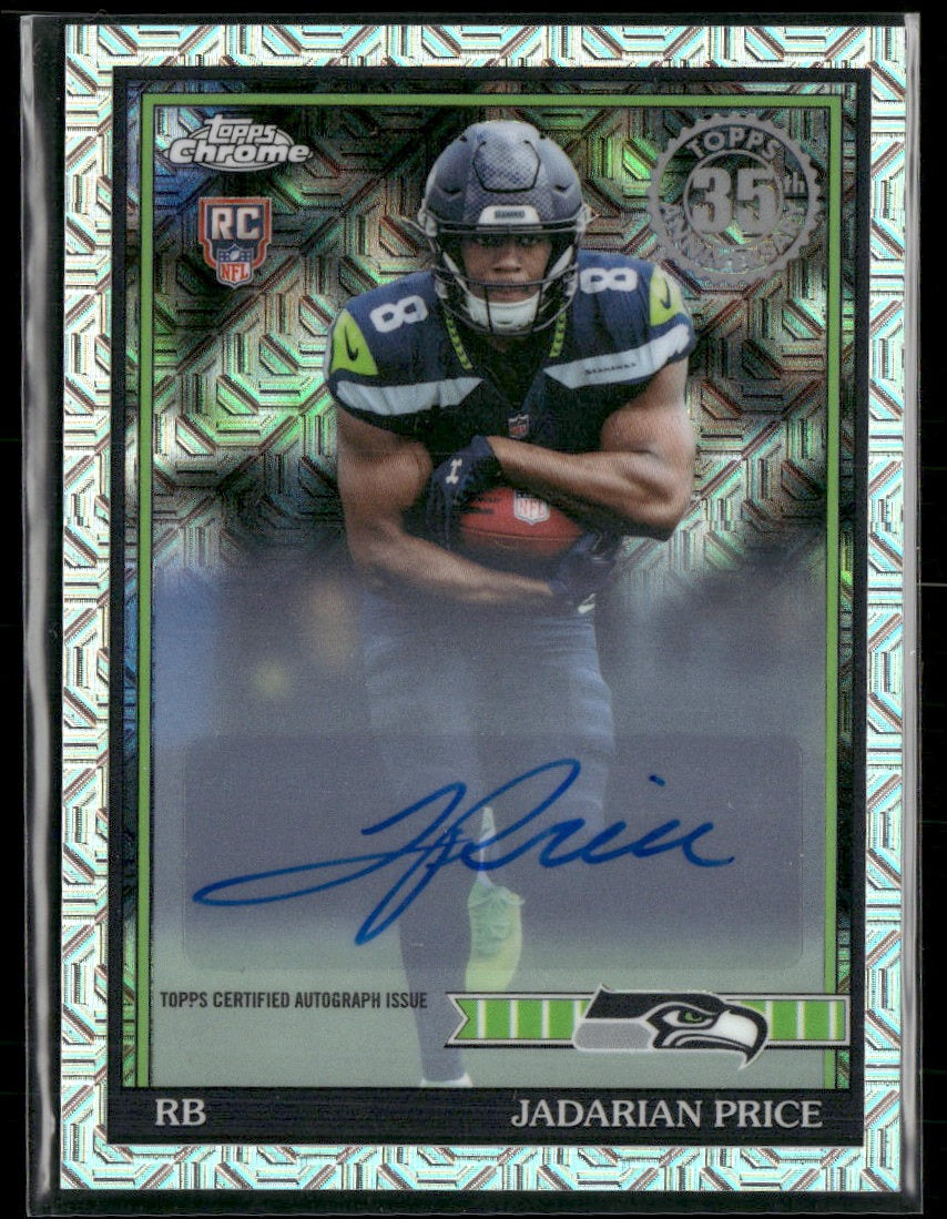 2026 Topps Flagship 1991 Football RC Chrome Auto Mojo Jadarian Price #91TRC-10