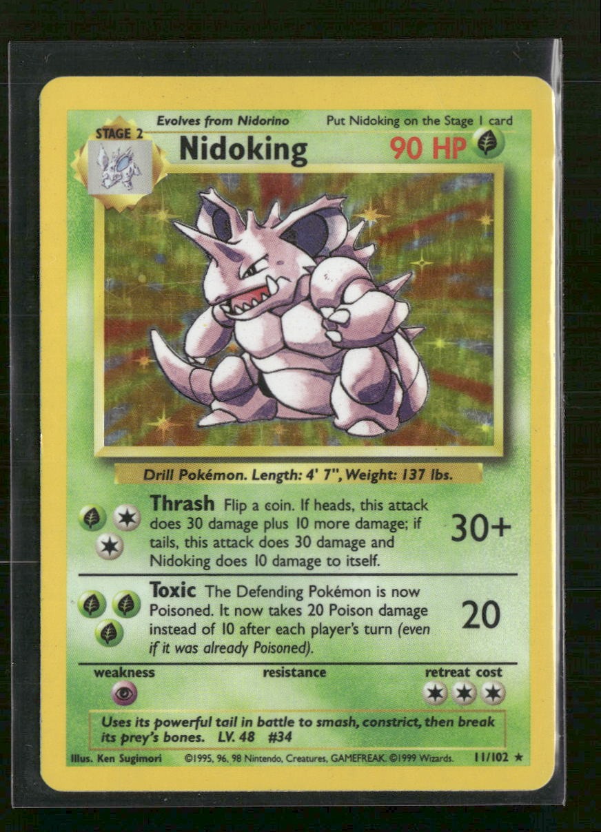Base Set Nidoking #011/102
