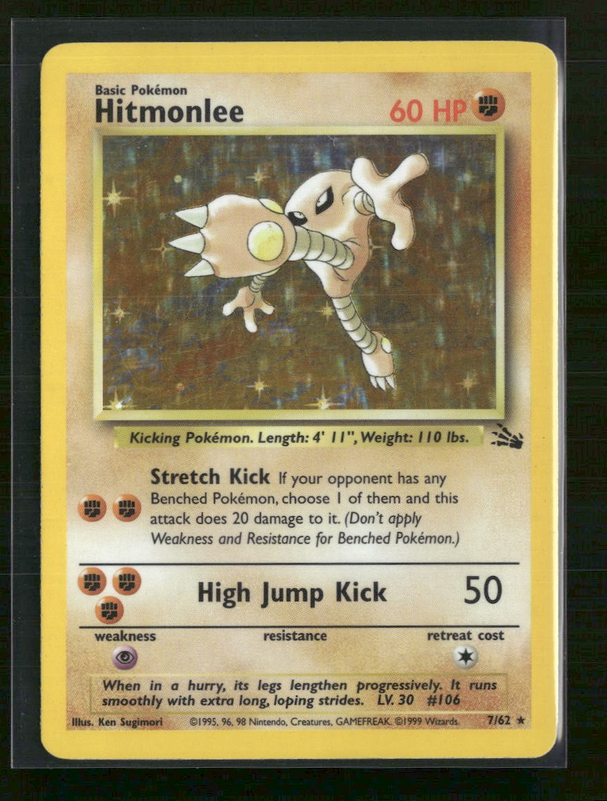 Fossil Hitmonlee (7) #07/62