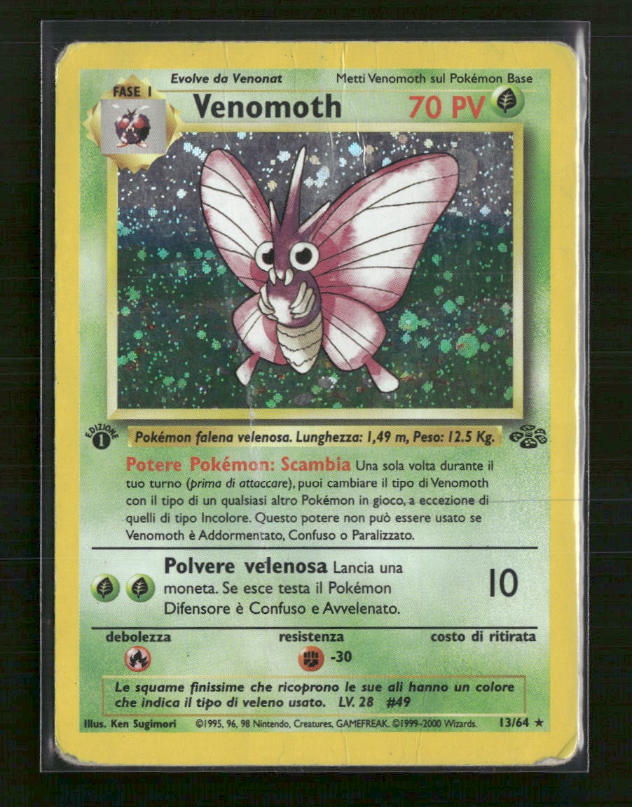 Italian Jungle Venomoth (13) #13/64 Damaged