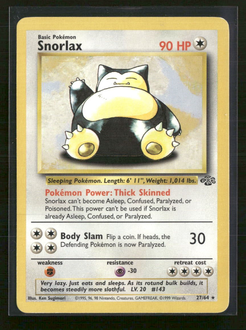 Jungle Snorlax (27) #27/64