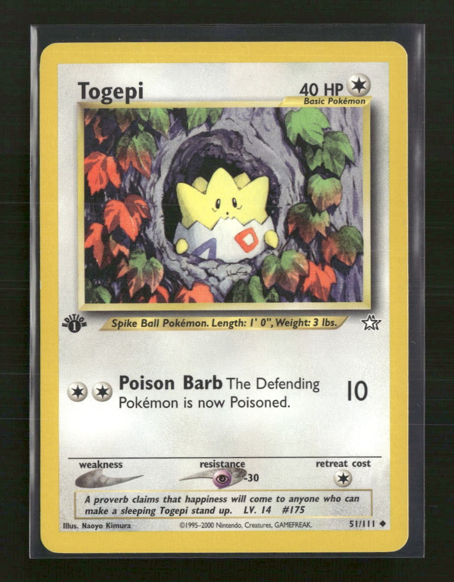 Neo Genesis Togepi 1st Edition #051/111