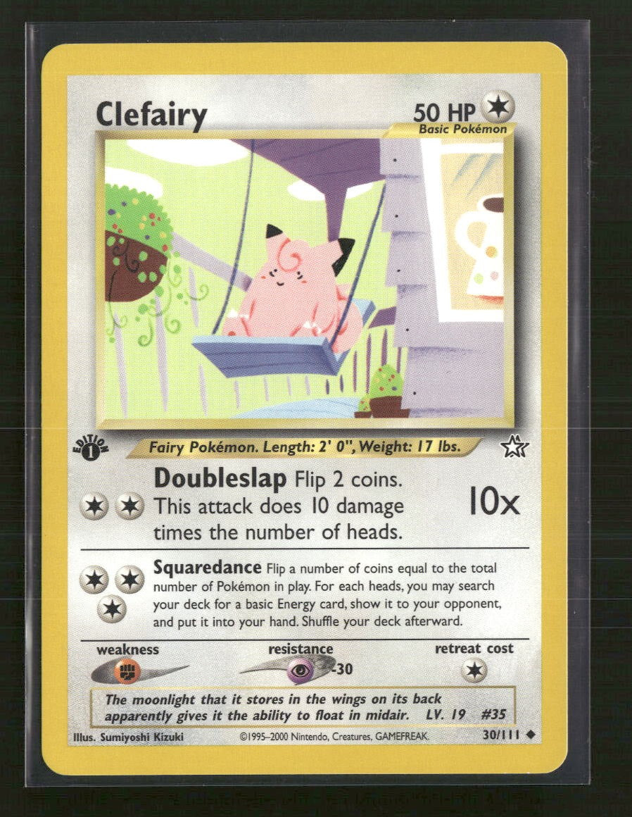 Neo Genesis Clefairy 1st Edition #030/111