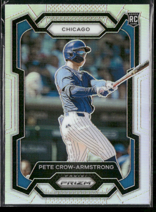 2024 Panini Prizm Silver Prizm Pete Crow-Armstrong #203
