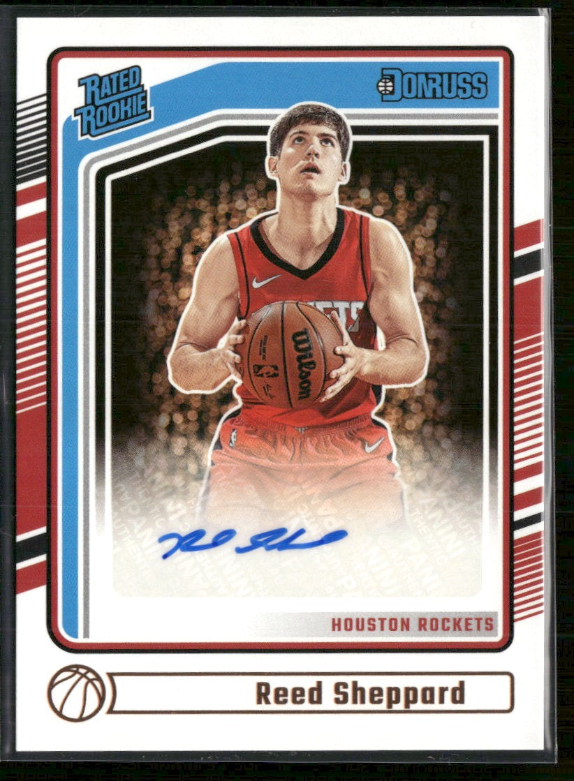 2024-25 Donruss Reed Sheppard RC AU #251