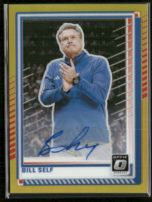 2025-26 Donruss Gold Bill Self #/10 #182